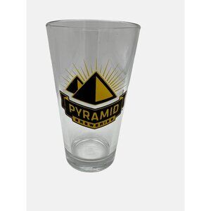 Pyramid Breweries Logo Pint Glass 5.75" Barware Washington Oregon Brewhouse